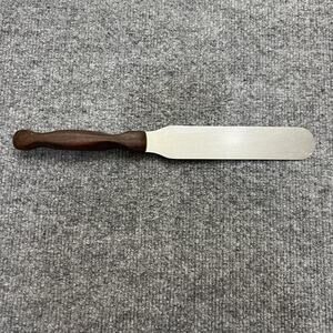 Cutco No. 28 Spatula Spreader USA Wood Handle Stainless Kitchen Tool